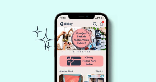 ClicksyApp ile Kişisel Fotoğraf Çıkarma - Anlamlı Hediyeler - Clicksy
