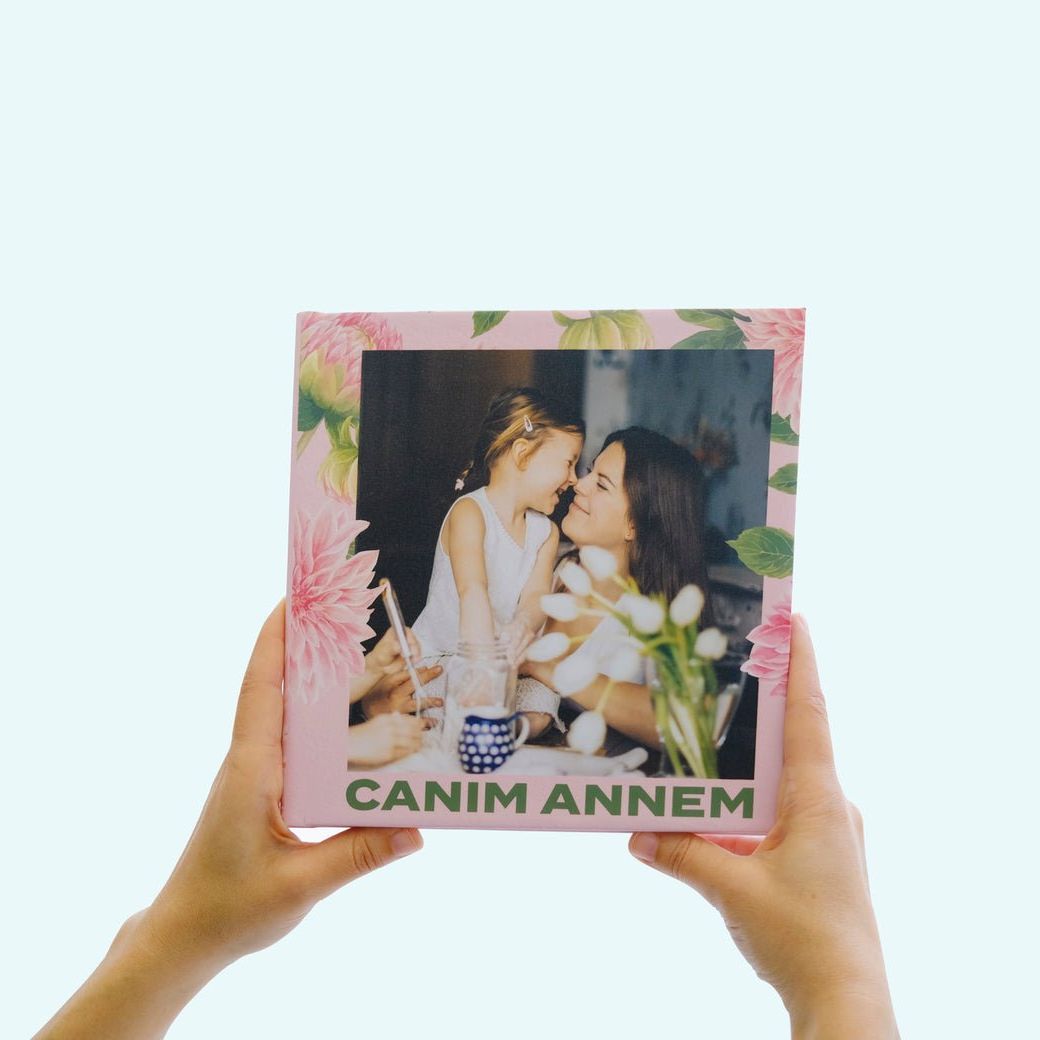 Anneler Günü Hediye – Kişiye Özel Canım Annem Fotoğraf Albümü - Clicksy