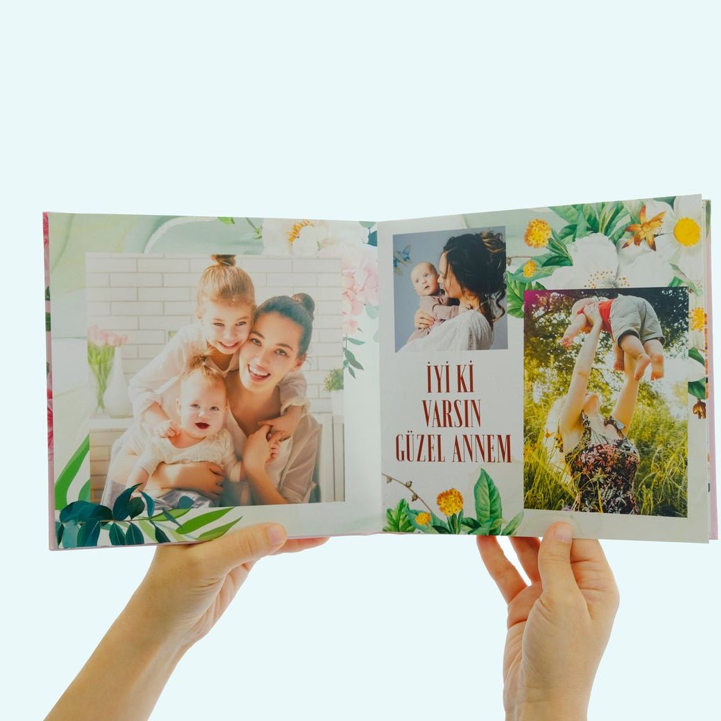 Anneler Günü Hediye – Kişiye Özel Canım Annem Fotoğraf Albümü - Clicksy