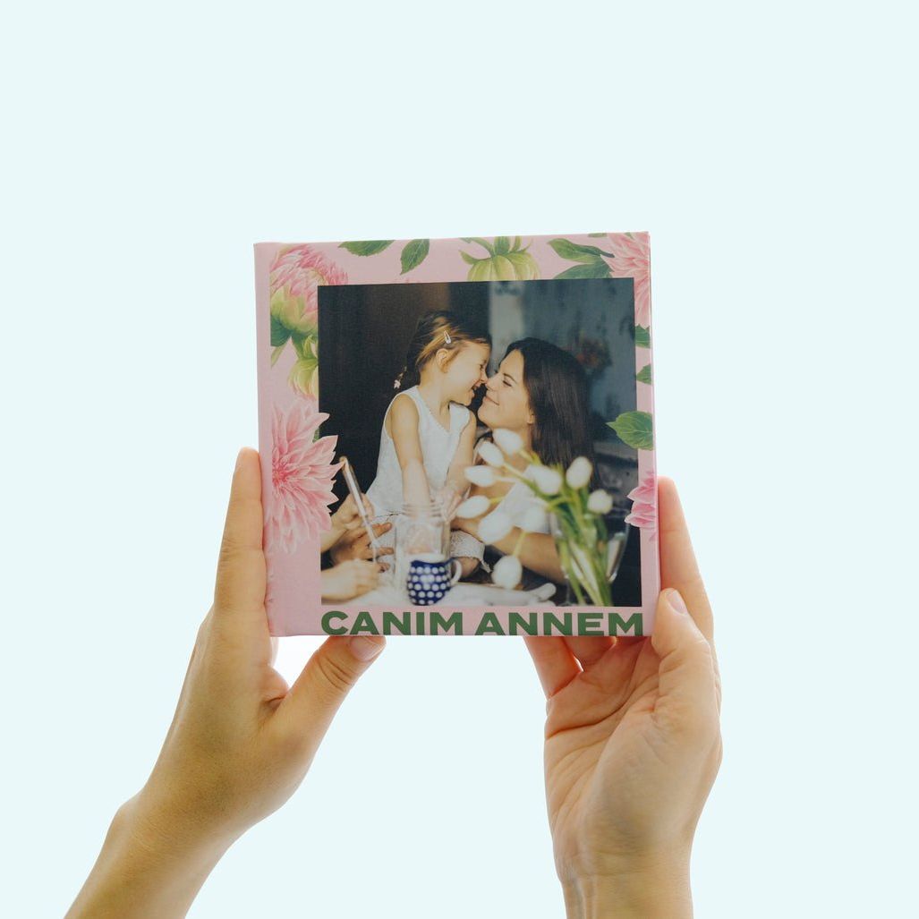 Anneler Günü Hediye – Kişiye Özel Canım Annem Fotoğraf Albümü - Clicksy
