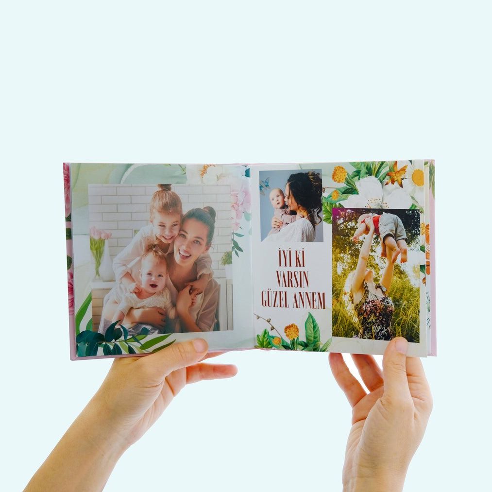 Anneler Günü Hediye – Kişiye Özel Canım Annem Fotoğraf Albümü - Clicksy