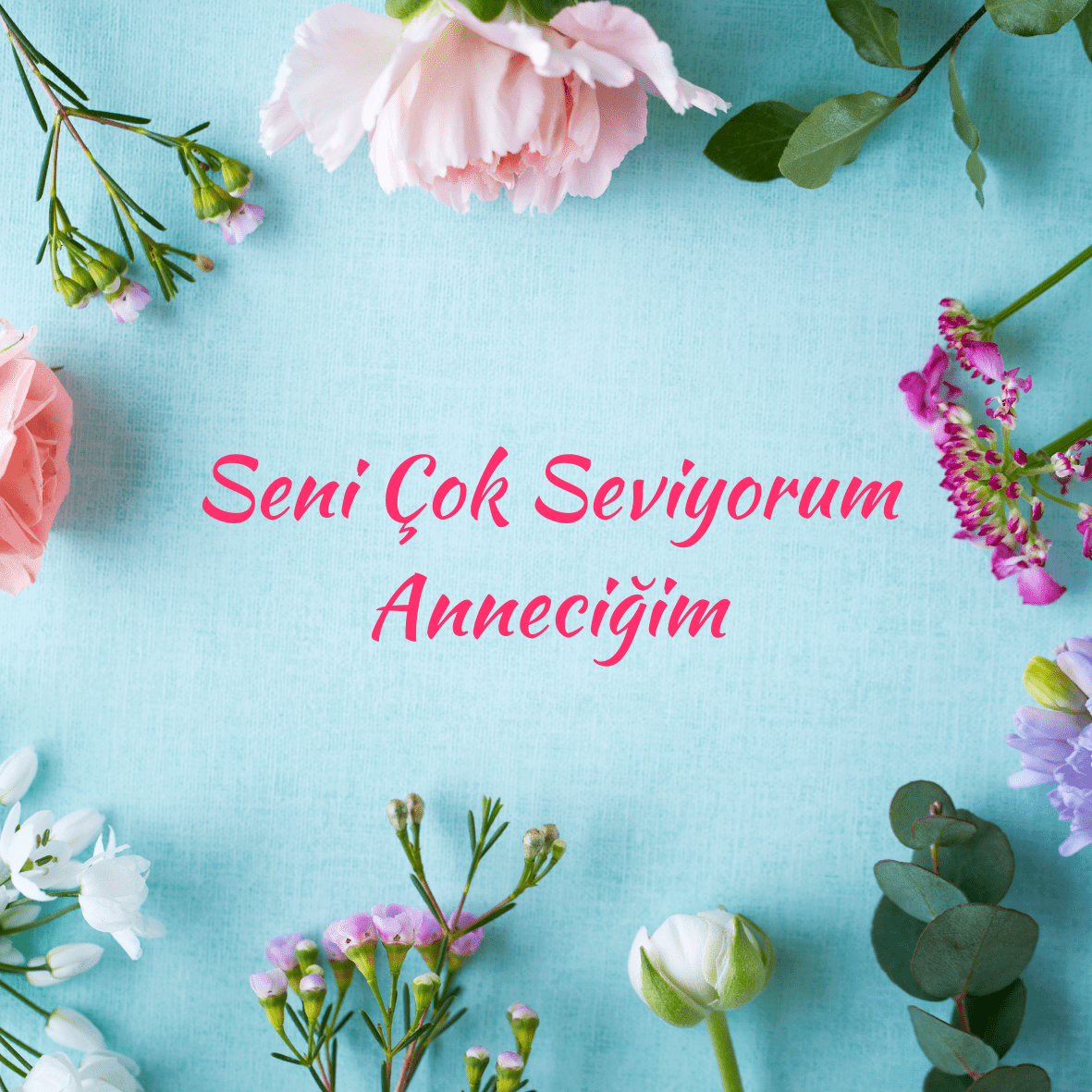 Anneler Günü Motto Kart Hediyesi - Clicksy