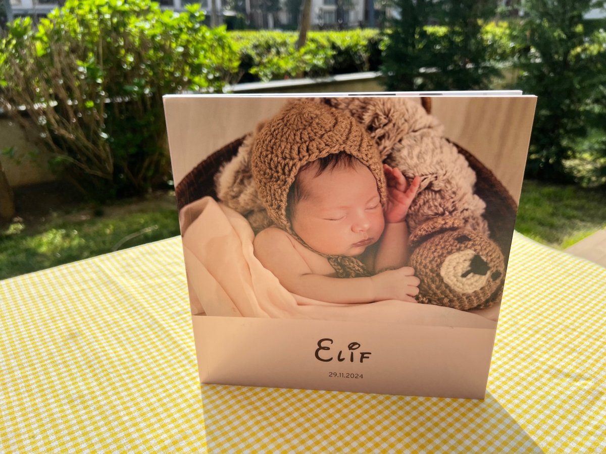 Doğum Bilgileri Bebek Fotoğraf Albümü - Clicksy