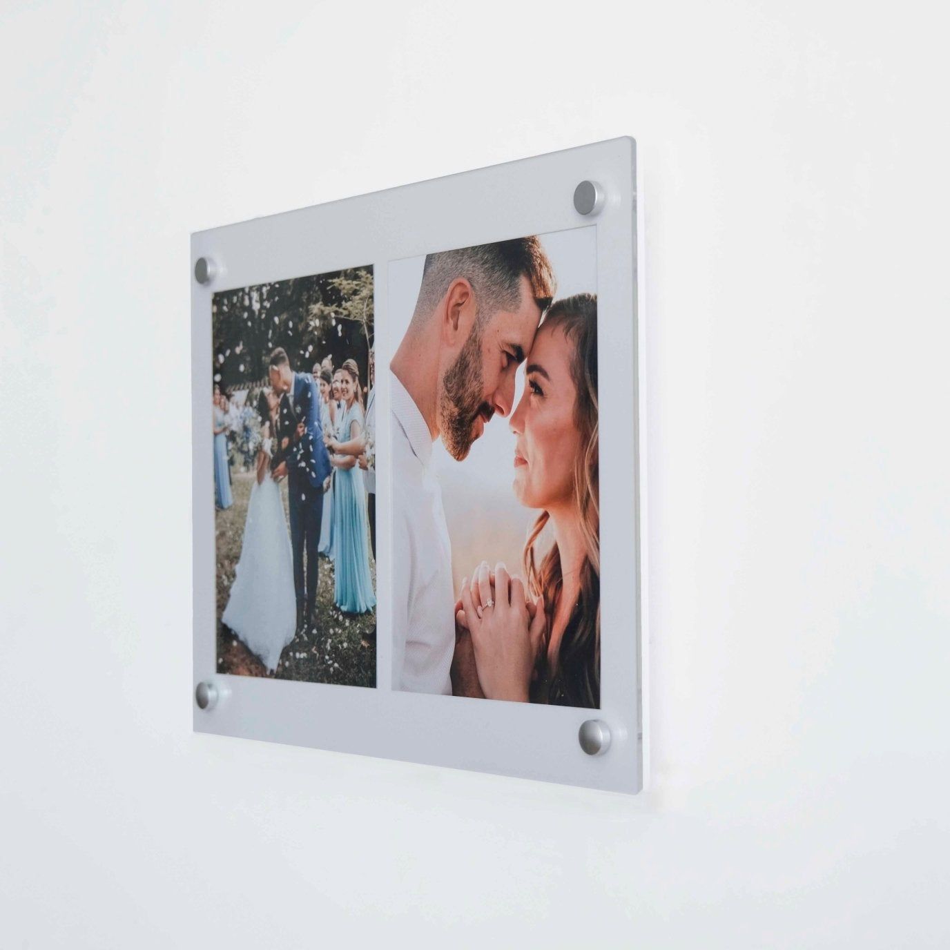 Fotoğraf Çerçevesi - Beyaz 13x18 Çerçeve, Duvar ve Masa Üstü Kullanım - Clicksy