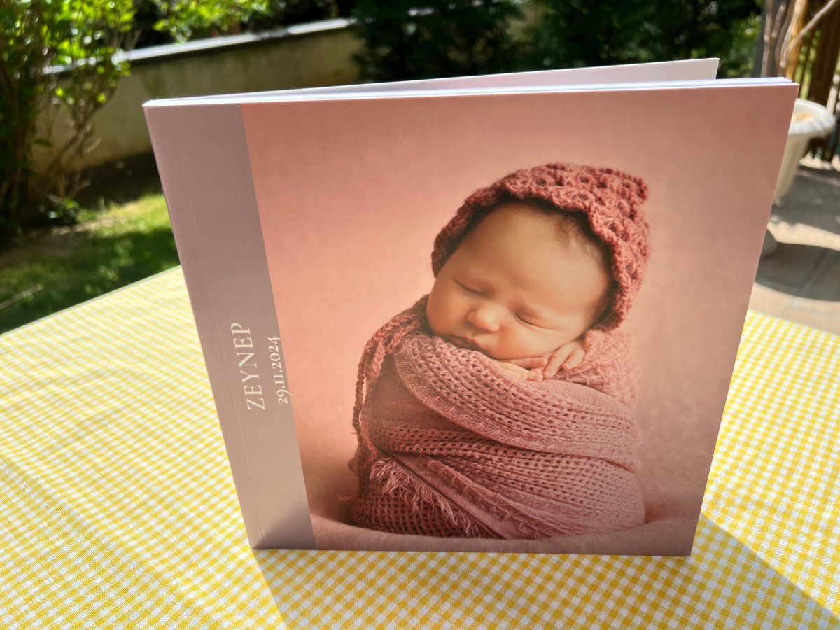İsme Özel Bebek Albümü – Renk, Yazı ve Sayfa Seçimli - Clicksy