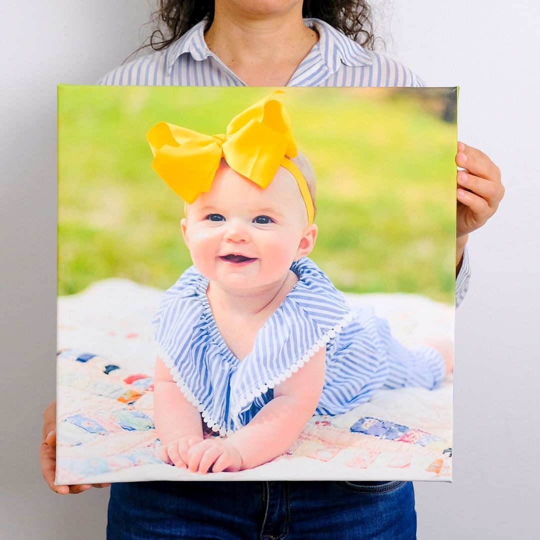 Kare Kanvas Tablo – Kişiye Özel Fotoğraf Baskı - Clicksy