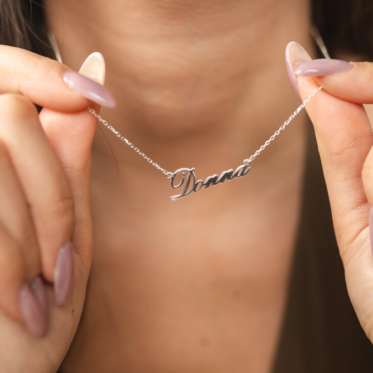 Kişiye Özel İsim Kolye - Sevgiliye Hediye - Clicksy