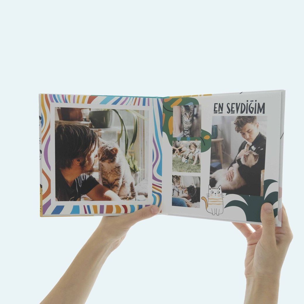 Kişiye Özel Kedi Resimleri Albümü – Fotoğraf Anılarınızı Saklayın - Clicksy