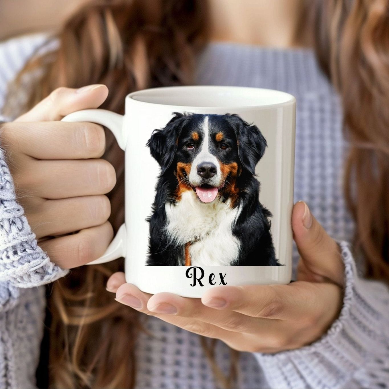Köpekli Kupa Bardak – Kişiye Özel Tasarımlar - Clicksy