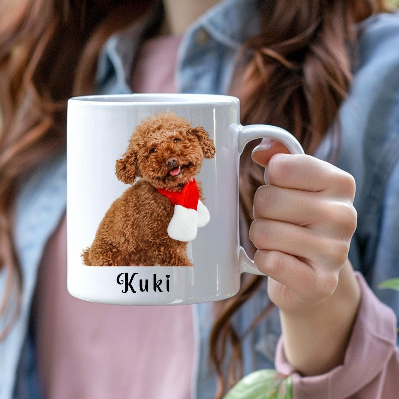 Köpekli Kupa Bardak – Kişiye Özel Tasarımlar - Clicksy