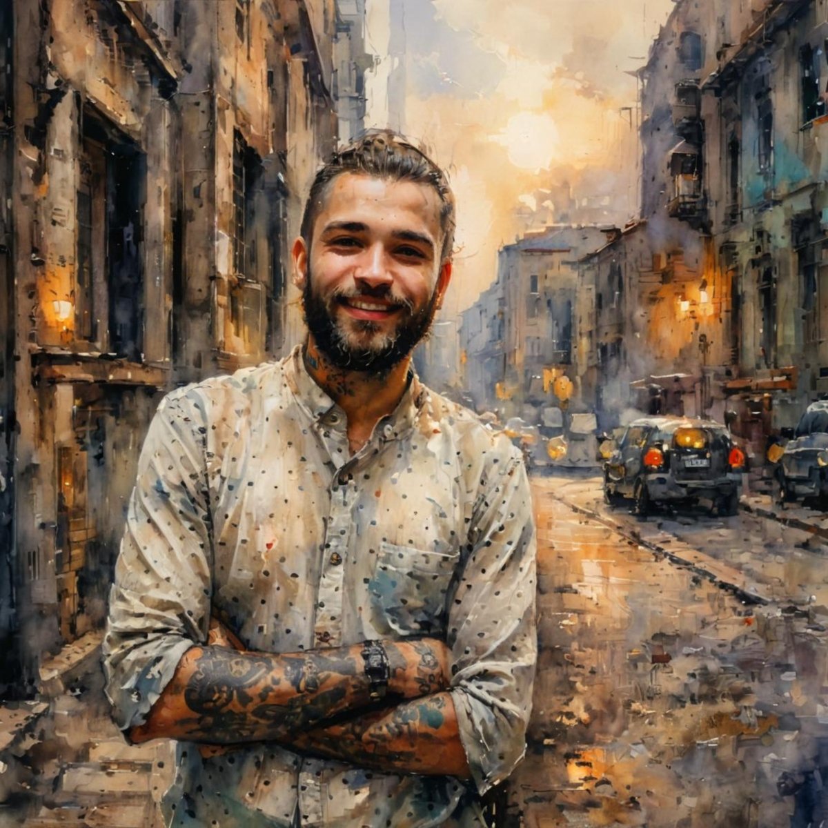 Yapay Zeka ile Sanatsal Fotoğraf Dönüştürme – Dijital Sanat Portre - Clicksy