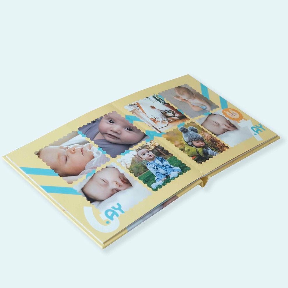 1 Yaş Bebek Fotoğraf Albümü – İlk Doğum Gününe Özel - Clicksy