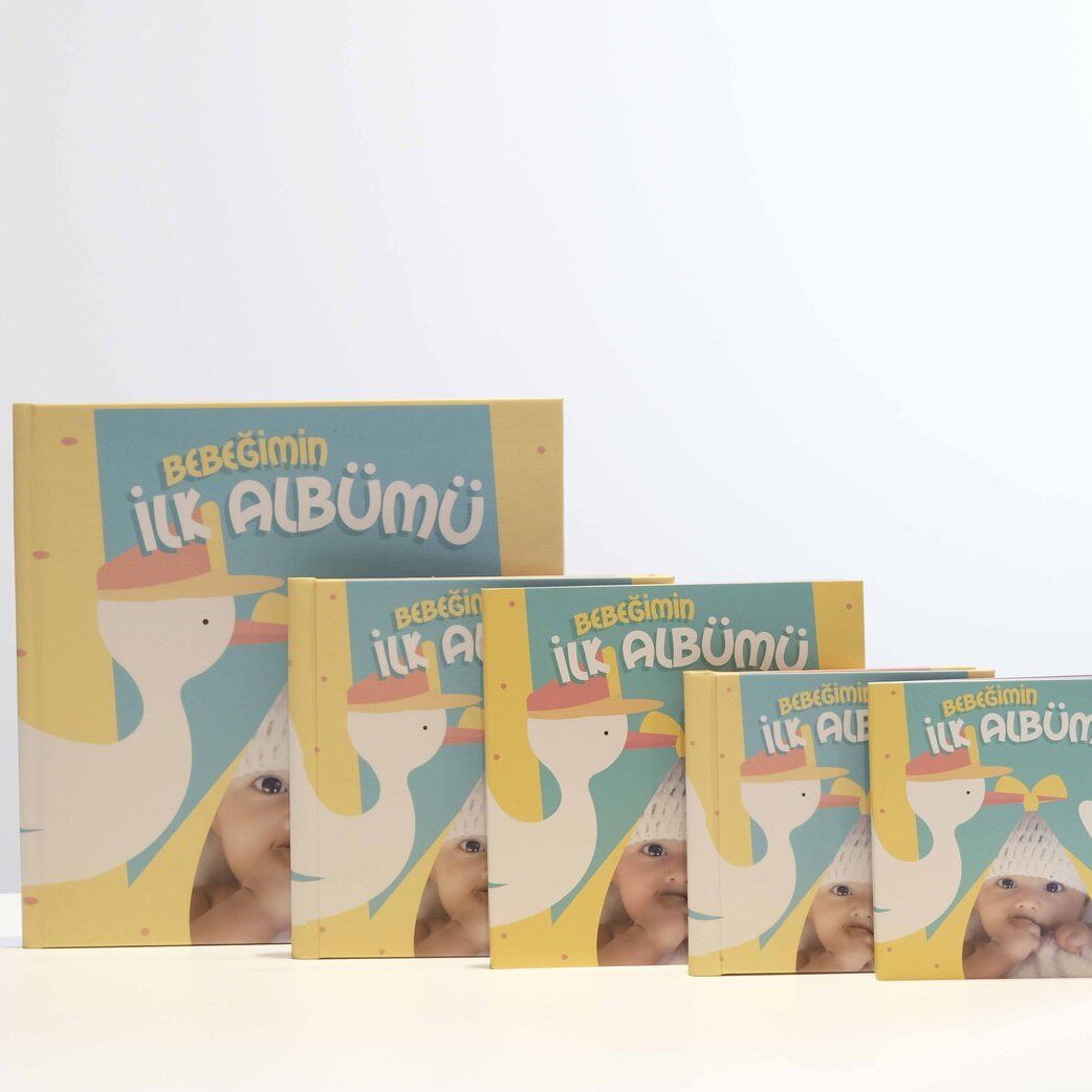 1 Yaş Bebek Fotoğraf Albümü – İlk Doğum Gününe Özel - Clicksy