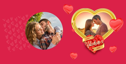 Sevgililer Günü Fotoğraf Albümü – Sevgiliye Özel Romantik Hediye - Clicksy