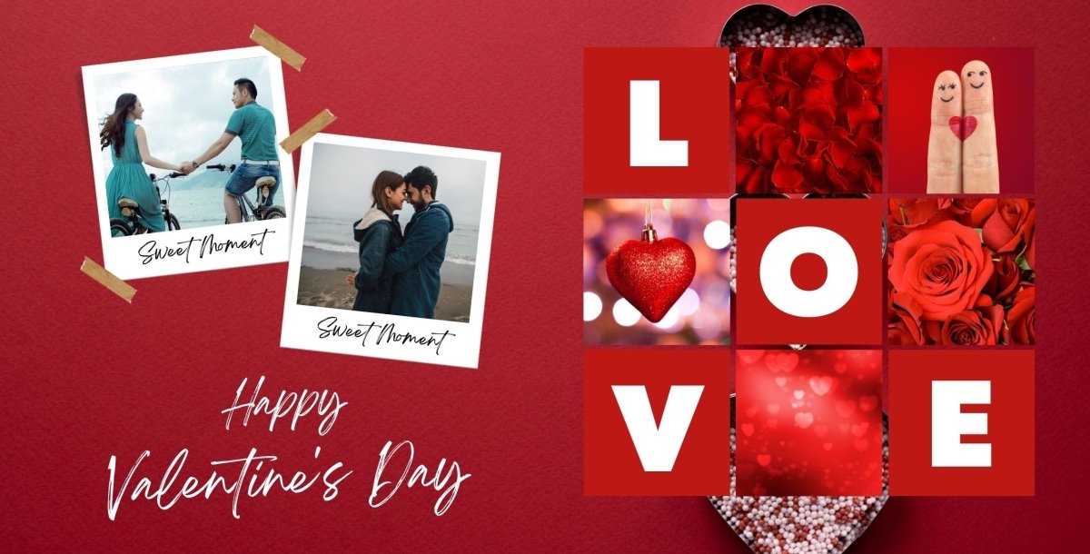 Sevgililer Günü Fotoğraf Albümü – Sevgiliye Özel Romantik Hediye - Clicksy