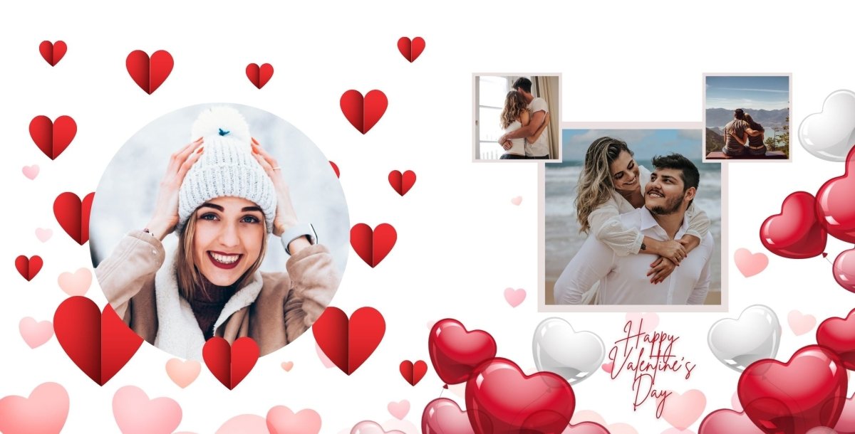 Sevgililer Günü Fotoğraf Albümü – Sevgiliye Özel Romantik Hediye - Clicksy