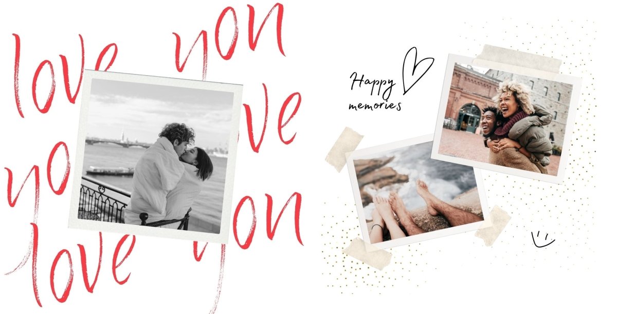 Sevgililer Günü Fotoğraf Albümü – Sevgiliye Özel Romantik Hediye - Clicksy